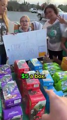 $10,000 Girl Scout Cookies