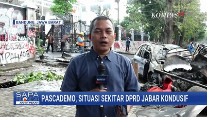 [LIVE] Situasi Sekitar DPRD Jabar Kondusif: Akses Jalan Dibuka, Warga Beraktivitas Normal |SAPA PAGI