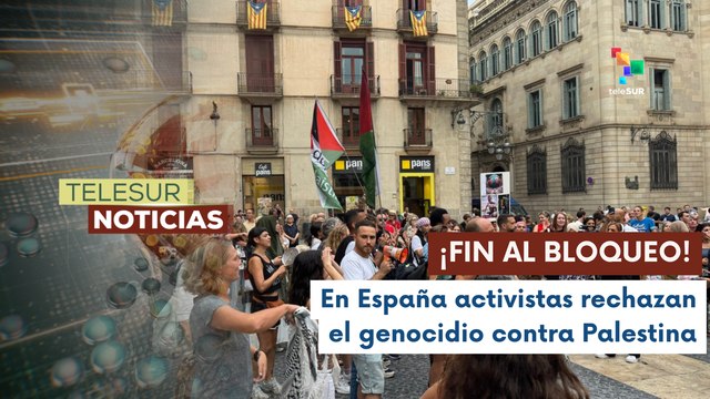 Flotilla Global Sumud intenta romper bloqueo contra Franja de Gaza.