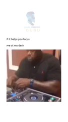 Boss: You can Listen to music if it helps you focus ...