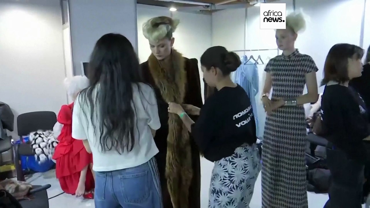 Moscow fashion week draws designers from across the globe