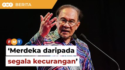 Merdeka sebenar bebas rasuah, penyeludupan dan kartel, kata PM