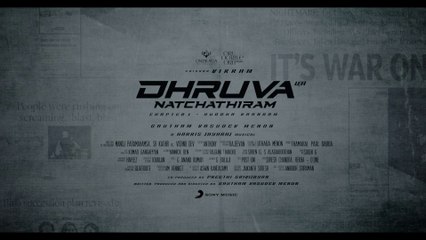 Dhruva Natchathiram - Official Trailer ｜ Chiyaan Vikram, Harris Jayaraj, Gautham Vasudev Menon