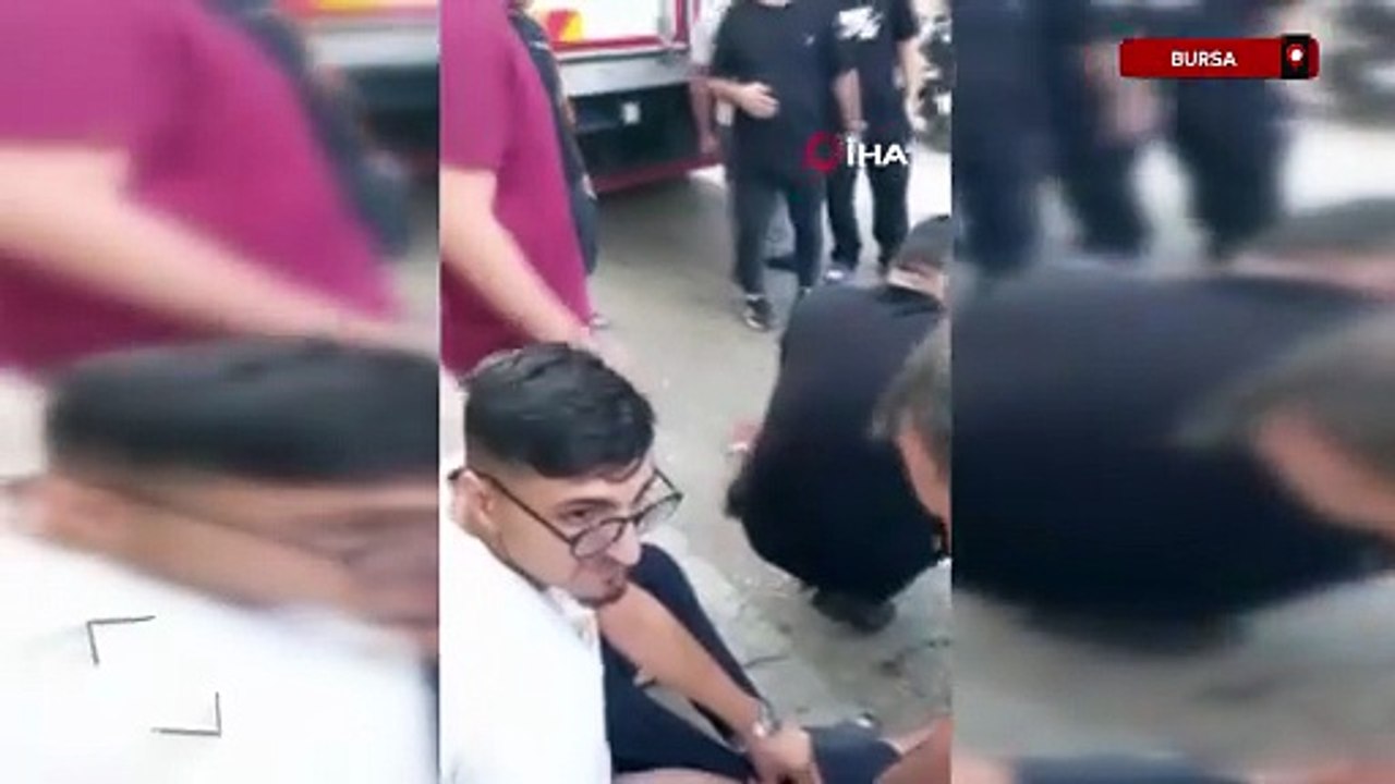 Bursa'da pazar dönüşü kurşun yağmuru