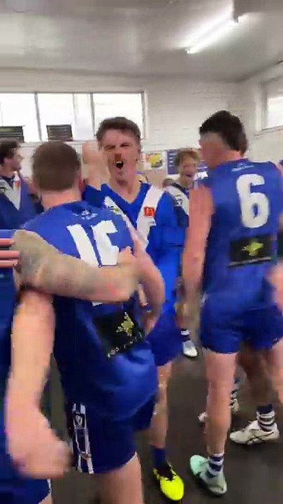 Sunbury song after elimination final win