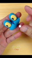 Making Pokémon out of air dry clay #shorts