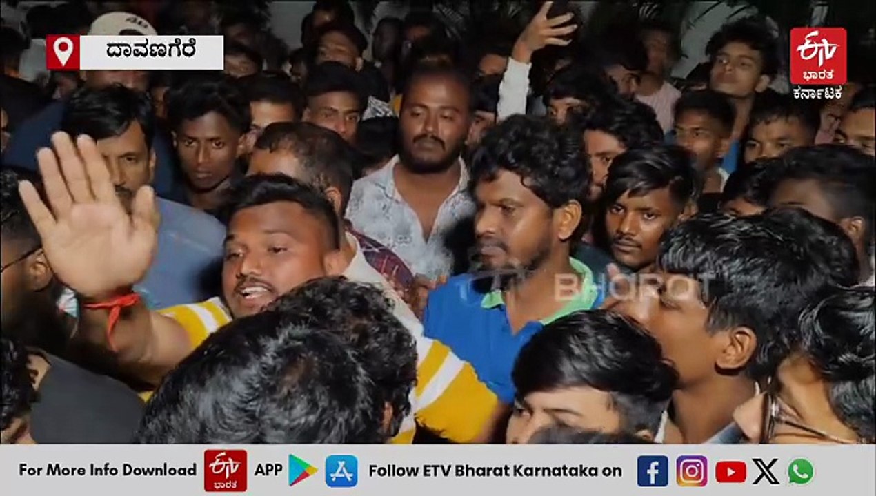 ದಾವಣಗೆರೆ: ಆಕ್ಷೇಪಾರ್ಹ ಫ್ಲೆಕ್ಸ್​ ತೆರವು ವಿಚಾರ; ಹಿಂದೂ ಮುಖಂಡ ಸತೀಶ್ ಪೂಜಾರಿ ಬಂಧನ, ಬಿಡುಗಡೆ