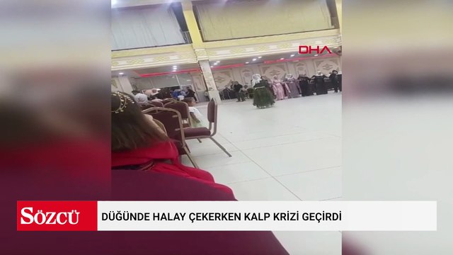 Düğünde halay çekerken kalp krizi geçirerek öldü