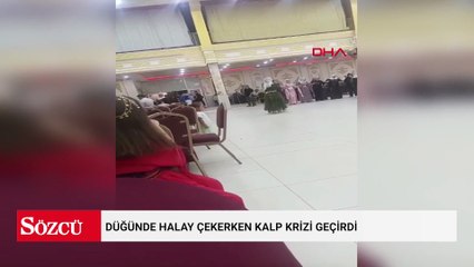 Düğünde halay çekerken kalp krizi geçirerek öldü