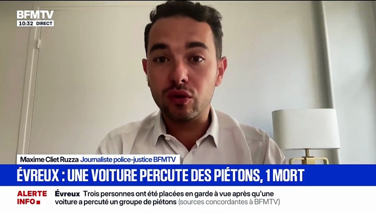 Evreux : Après une altercation, 'une voiture percute "délibérément" un groupe de personnes dans le centre-ville, faisant un mort et cinq blessés, dont deux en urgence absolue