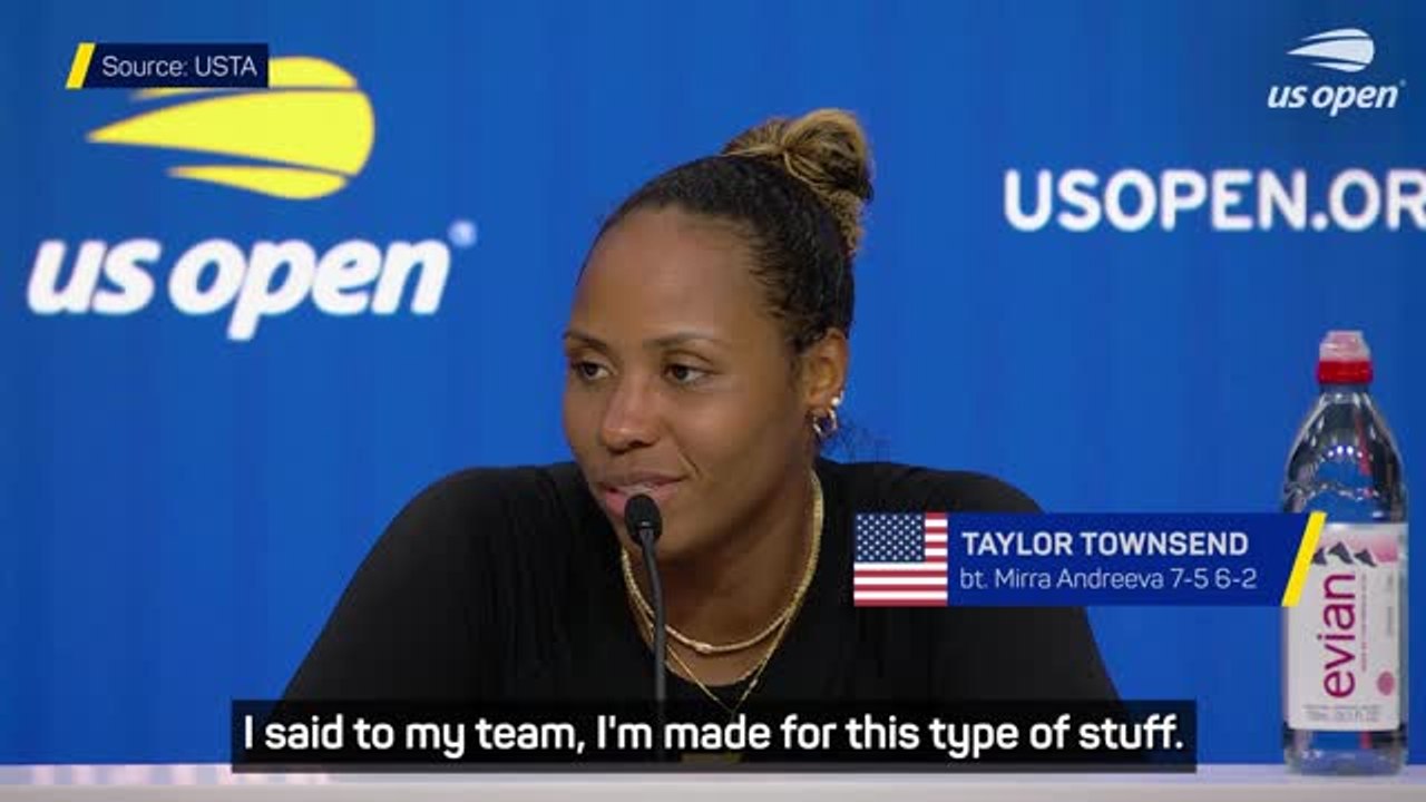Townsend refuses to let Ostapenko drama affect her