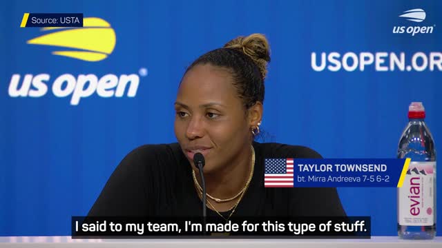 Townsend refuses to let Ostapenko drama affect her
