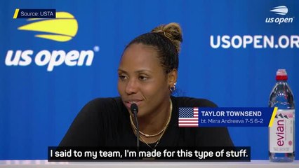 Townsend refuses to let Ostapenko drama affect her