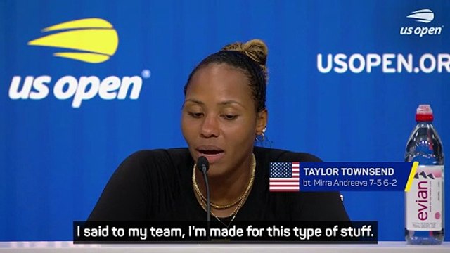 Townsend refuses to let Ostapenko drama affect her