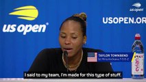 Townsend refuses to let Ostapenko drama affect her
