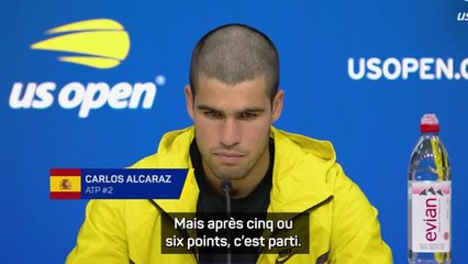 US Open - Alcaraz rassurant sur son genou