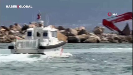 Balıkesir'de iş insanı Halit Yukay'ın naaşının çıkarılma çalışmalarına akıntı engel oldu