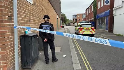 Police cordon in Westbury Road after man serious injured in brawl - Marcin Jedrysiak