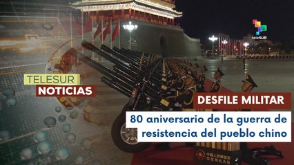 China conmemora  80 aniversario de la Guerra de Resistencia
