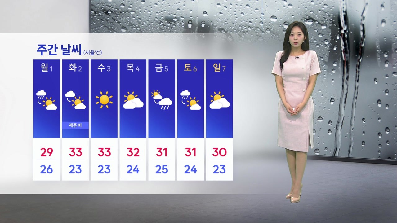 [날씨] 내일 전국 비...제주도 시작으로 서울 등 중서부 지역 확대  / YTN