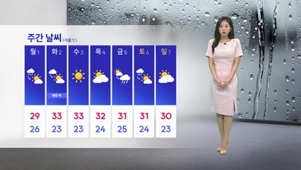 [날씨] 내일 전국 비...제주도 시작으로 서울 등 중서부 지역 확대  / YTN