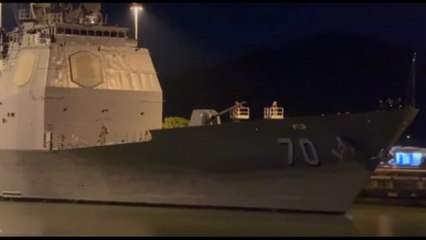 Tensione Usa-Venezuela, lanciamissili Lake Erie nel canale di Panama