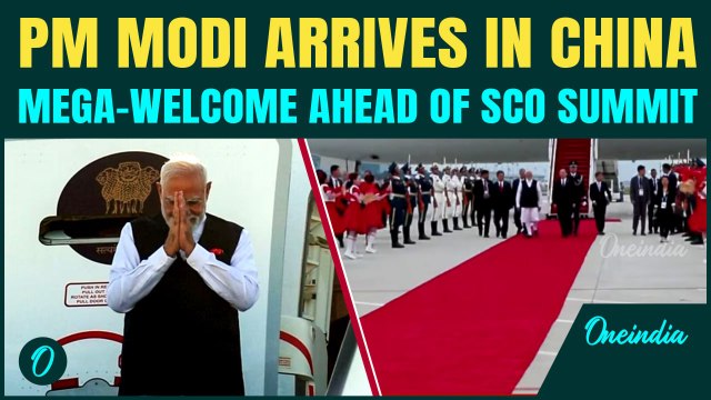 BREAKING: PM Modi Lands in China After 7 Years|Crucial SCO Summit With Xi Jinping Amid US Tariff War