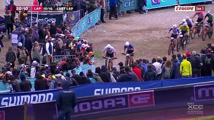 Luca Martin deuxième sur le short track aux Gets - VTT