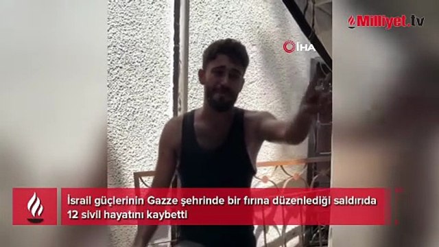 İsrail, Gazze'de fırını hedef aldı: Ölü ve yaralılar var!
