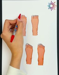 What your toes say about you  🔍