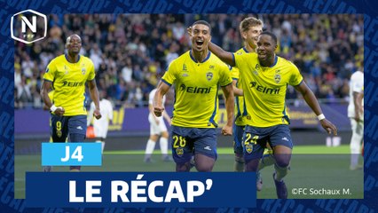 Résumé de la J4 I National 2025-2026 ⚽️