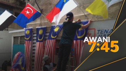 Merah putih biru kuning, semangat merdeka di Pangsapuri Intan