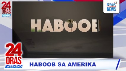 Kalsada sa Arizona, halos mag-zero visibility dahil sa pagbuo ng dust storm na "haboob" #shorts | 24 Oras Weekend
