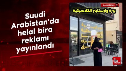 Suudi Arabistan'da helal bira reklamı yayınlandı