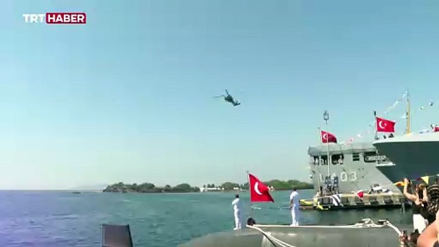 TEKNOFEST Mavi Vatan'da SAT ve SAS komandolarından nefes kesen gösteri