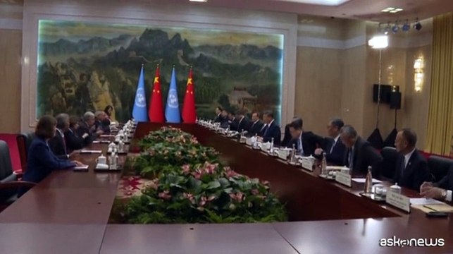 Vertice SCO, Xi Jinping incontra Guterres e leader asiatici