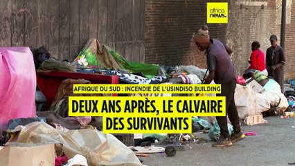 Afrique du Sud : le calvaire des survivants de l'incendie de l'Usindiso Building