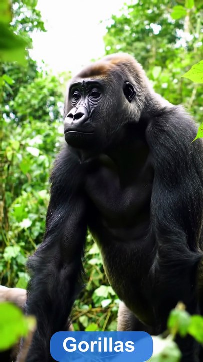 Gorillas – The Gentle Giants of the Forest