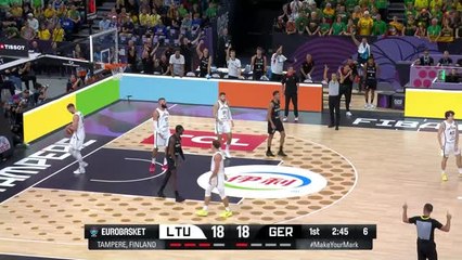 Groupe B - L’Allemagne poursuit son sans-faute face à la Lituanie