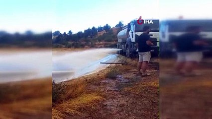 Denizli'de orman yangını; alevler yön değiştirdi, bir ilçe alevlerin kıskacında!