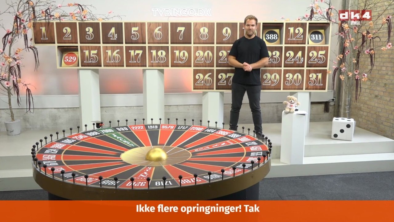 Lone Larsen i Holbæk og gevinst på i alt 3101 kroner | 100 kroner på rækken og låge nummer 28 med en bamse samt 3001 kroner | SIFA tv bingo sendt den 26 August 2025 på DK4