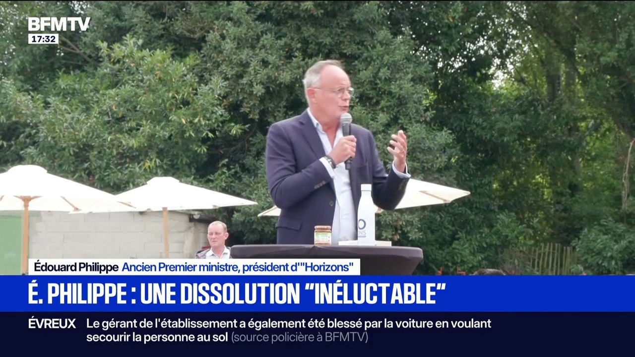 8 septembre:  "Avons-nous suffisamment confiance en nous pour nous parler", déclare Édouard Philippe, ancien Premier ministre