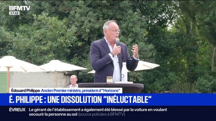 8 septembre:  "Avons-nous suffisamment confiance en nous pour nous parler", déclare Édouard Philippe, ancien Premier ministre