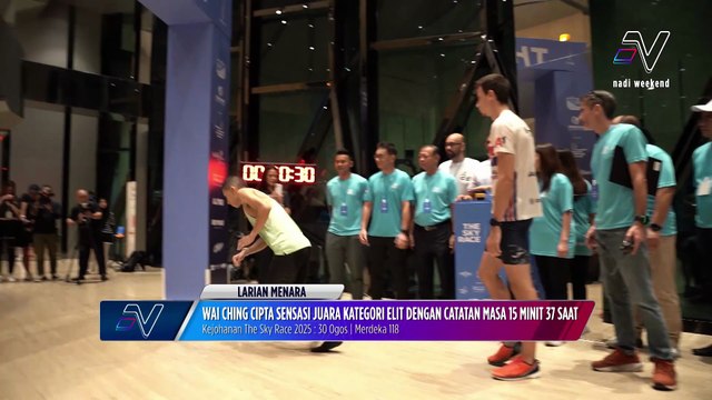 Pelari Menara Kebangsaan, Soh Wai Ching hanya perlukan 15 minit untuk takluk 118 tingkat Merdeka 118