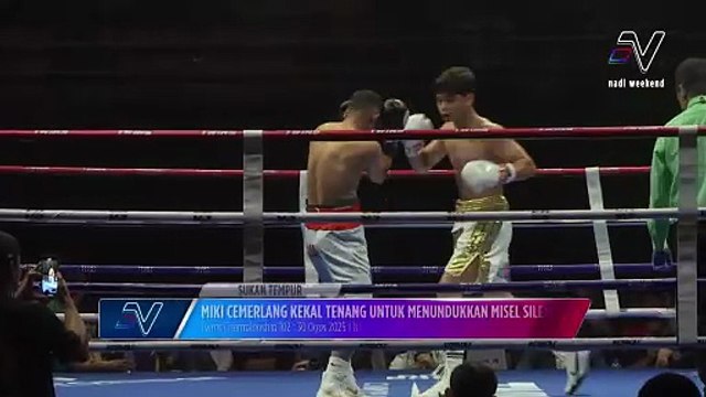 'Miki' lakukan kebangkitan sebelum mampu catat kemenangan ke atas Misel Sileman dalam aksi Twin Championship