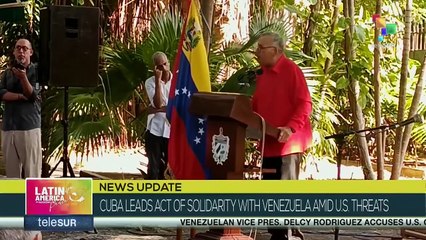 Cuba leads Act of Solidarity with Venezuela amid U.S. threats