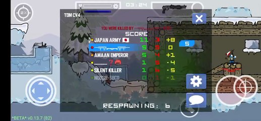 Mini militia snow map #minimilitia