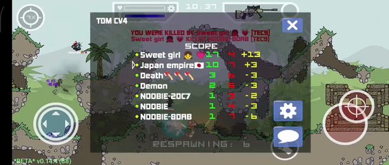 Mini militia 2 Hackers Vs me(Japanese player) challenge match #minimilitia #japanarmy