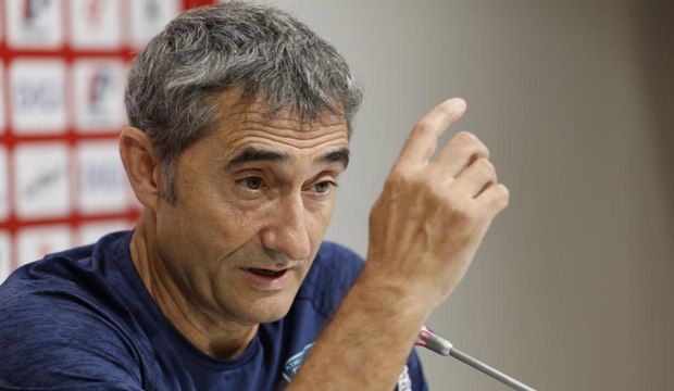 Valverde sobre enfrentarse al Arsenal: Lo único bueno es que ellos estarán un poco confiados