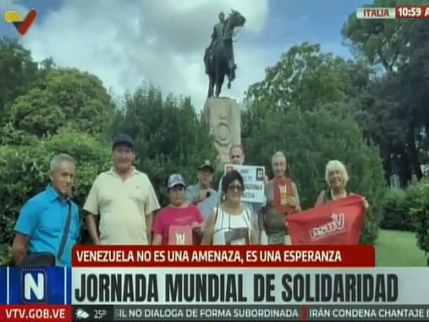 Italia | Trabajadores declaran su apoyo incondicional al Pdte. Maduro y la Revolución Bolivariana